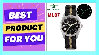 Militado ML07 36mm Quartz Watch VH31 [upl. by Mckinney]