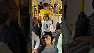 Hair Cutting Public Reaction 😱 prank publicreaction crazydance [upl. by Clauddetta]