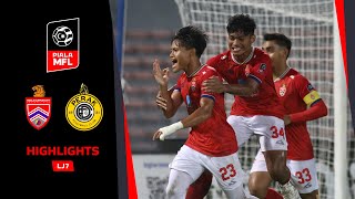 Kuala Lumpur City Extension 20 Perak FC II  LJ7  Highlights Piala MFL 2023 [upl. by Nihahs165]