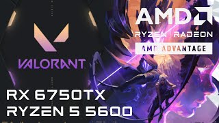 Valorant  Ryzen 5 5600  RX 6750XT  Minimum settings Deathmatch [upl. by Ofloda]