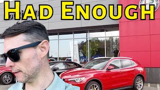 Alfa Romeo Fiat Dealer Abandoned by Employees  The End is Near [upl. by Ylram]