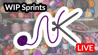 WIP Sprints  Hang out and craft with us  Northern Knits Podcast [upl. by Ecinna260]