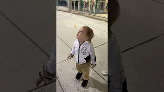 He loves the snow❄️ rustyn rustyncore rustynbaby cute baby familyvlog [upl. by Tommy42]