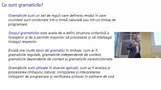 Gramatici in limbajele de progrmare Gramatica C Gramatica Python [upl. by Nue482]