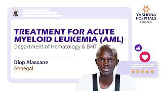 Treatment for Acute Myeloid Leukemia AML  HalfMatch Bone Marrow Transplant [upl. by Aracahs256]