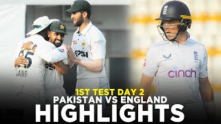 Full Highlights  Pakistan vs England  1st Test Day 2 2024  PCB  M3G1K [upl. by Voorhis]