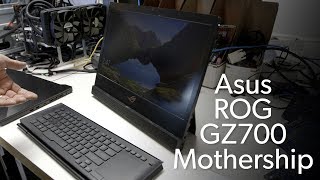 Asus ROG GZ700 Mothership Microsoft Surface Pro with guts [upl. by Regina304]