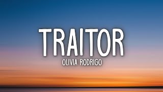 Olivia Rodrigo  traitor Lyrics [upl. by Aneek]