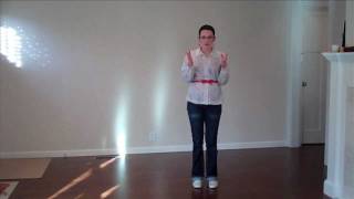 Lindy Hop Steps Made Easy Lock Turn solo jazz dance moves [upl. by Mclaughlin]