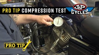 How to Perform a Compression Test on a Harley Davidson  Pro Tip [upl. by Levona732]