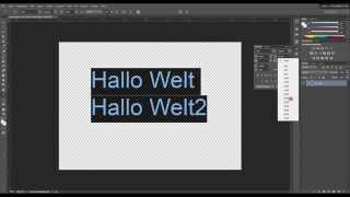 Textbearbeitung  Photoshop Einsteiger Tutorial deutschgerman part 3 [upl. by Ilellan519]
