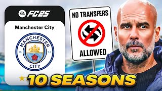 I Gave Manchester City a 10 Year Transfer Ban in FC25 [upl. by Acirtap]