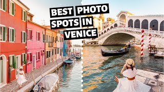 Our FAVORITE VENICE PHOTO Spots  Venice Italy Vlog  Travel Italy [upl. by Bunder904]