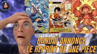 BANDAÏ ANNONCE UN REPRINT OP09 ET LE DEUXIEME ANNIVERSAIRE DU JEU [upl. by Adnilreh163]