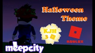 MeepCity Soundtrack  Halloween Theme [upl. by Yehtomit]