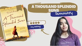 A Thousand Splendid Suns A Powerful Tale of Love and Resilience  Summary amp Analysis in Hindi📚 [upl. by Selmner]