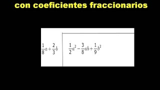 Division de polinomios con coeficientes fraccionarios 9 por KiMat httpclasesdmatematicasmextl [upl. by Betteann]