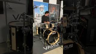 Mantovani Custom test  Varus Drums  Ben Wirjo [upl. by Blanding985]