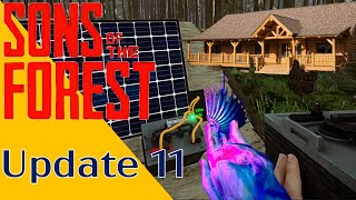 This game keeps getting better Update 11 Sons of the Forest [upl. by Atteiram288]