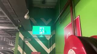 Clevertronics Exit Sign at UPark Central Market [upl. by Einnaffit]