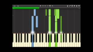 C418  Sweden  Piano Tutorial Minecraft [upl. by Medor]