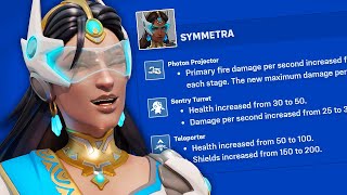 NEW SYMMETRA BUFFS  Overwatch 2 [upl. by Iknarf562]