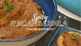 How to make Sardela I Italian antipasto [upl. by Ynottirb]