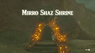 The Legend of Zelda Breath of the Wild  Woodland StableMirro Shaz Shrine Fail [upl. by Ennaoj]