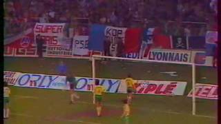 NantesPSG Coupe de France 1985 [upl. by Annaeed]