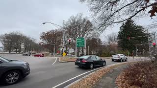 Chaotic Pedestrian Crossing signal system inside of a rotary [upl. by Mauricio]