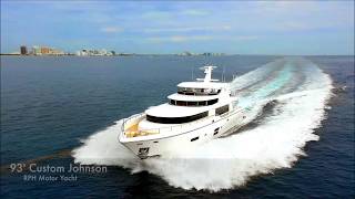 Johnson 93 Custom Flybridge Yacht [upl. by Koa]