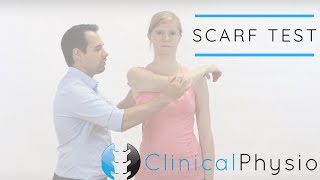 Scarf Test for ACJ  Clinical Physio [upl. by Norha770]