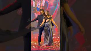 Allu Arjun And Rashmika Mandanna Dance Performance At Mumbai Pushpa 2 Press Meet  Always Cinema [upl. by Alvy731]