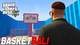 GTA V  BASKETBAL IN GTA Funny Jobs [upl. by Aguie]