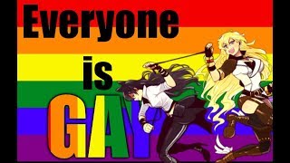 AMV RWBY  Everyone is gay  ͡° ͜ʖ ͡° [upl. by Yniatirb]