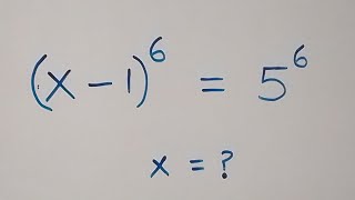 A Nice Math Olympiad Exponential Equation  The six solutions [upl. by Yolanda]