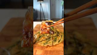 Korean Scallion Pancake Pajeon  Super Easy amp Quick [upl. by Idola955]