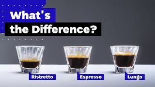 Ristretto Espresso vs Lungo Whats the difference [upl. by Hubble]