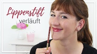 Lippenstift verläuft in Lippenfältchen 💋 4 Tipps [upl. by Kania357]