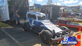 Waikaraka Park Speedway 2024 New Zealand Stockcar Teams Championship Pitwalk [upl. by Argyres439]