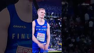 Oliver Helander Suomi Finland 🇫🇮 European Athletics Championships 2024 mens javelin throw shorts [upl. by Rist]