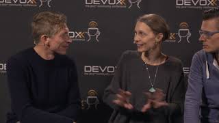 Interview with Lien Wuyts amp JanKees van Andel at Devoxx Belgium 2018 [upl. by Nellaf618]