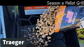 Traeger Silverton 620  Initial Prime and Seasoning Process  The Bulldog Kitchen  traeger [upl. by Nyberg508]