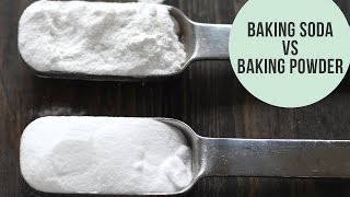 Baking Soda vs Baking Powder The Difference [upl. by Bishop]