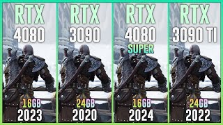 RTX 4080 vs RTX 3090 vs RTX 4080 SUPER vs RTX 3090 TI  Test in 25 Games [upl. by David]