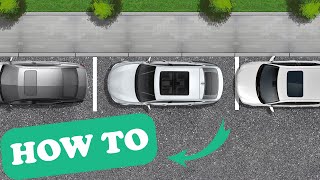 How to Exit a Tight Parallel Parking Space  Step by Step Leaving a Parking Space [upl. by Ecnarolf287]