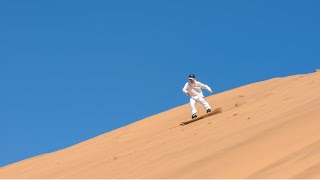 How to Ride a Dune on a Sandboard [upl. by Ennayllek]