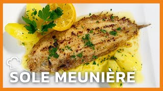 Sole Meunière  Recette FoodCuisine [upl. by Beasley398]