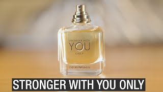 ARMANI STRONGER WITH YOU ONLY REVIEW 💪 The New 2022 Armani Fragrance For Men [upl. by Naicad]