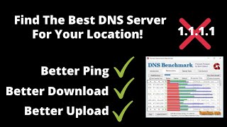 How to Find the BEST DNS Server for your Location Better Ping [upl. by Aneg270]